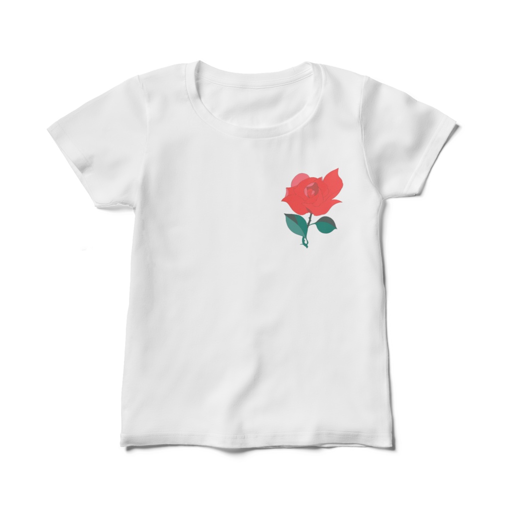 薔薇Tシャツ