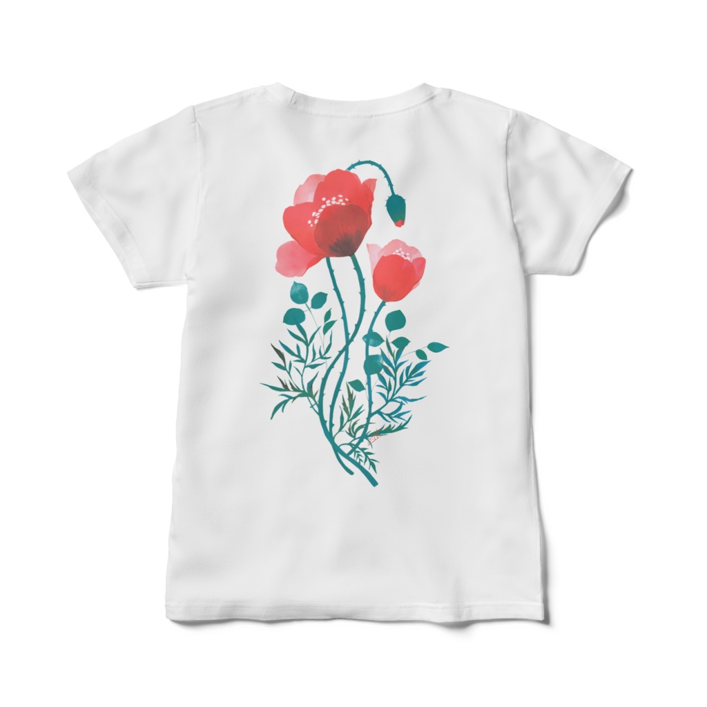 薔薇Tシャツ