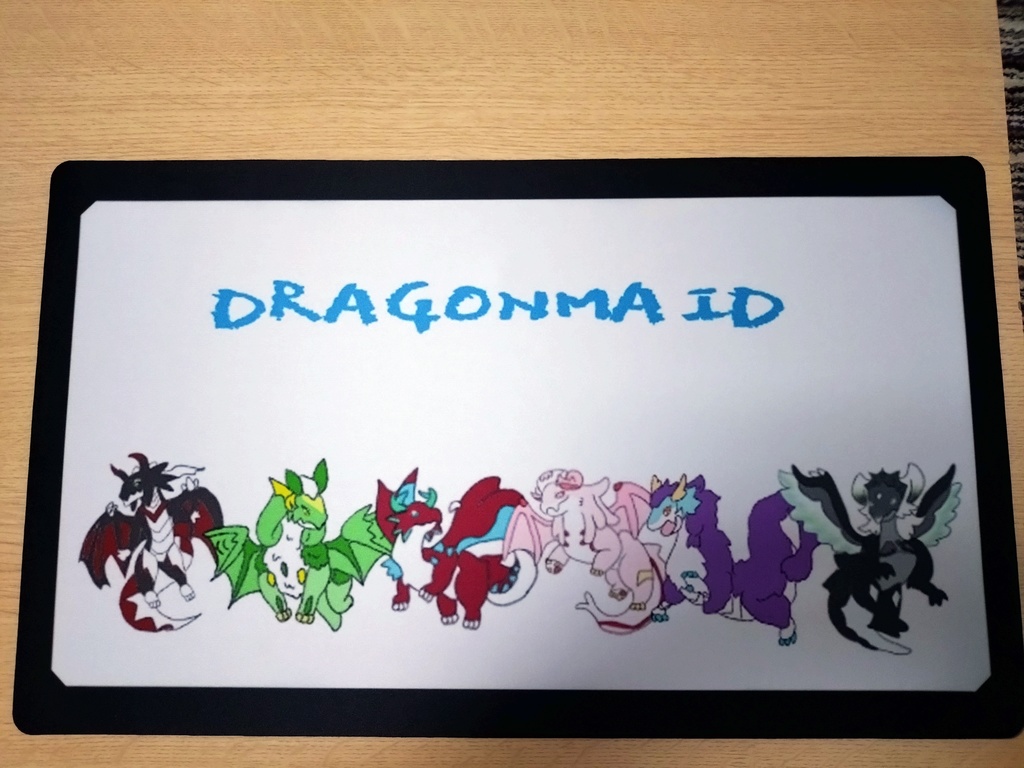 遊戯王 ドラゴンメイド カードゲームプレイマット