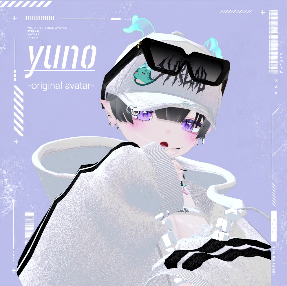 オリジナル3Dモデル「ゆの-yuno-」