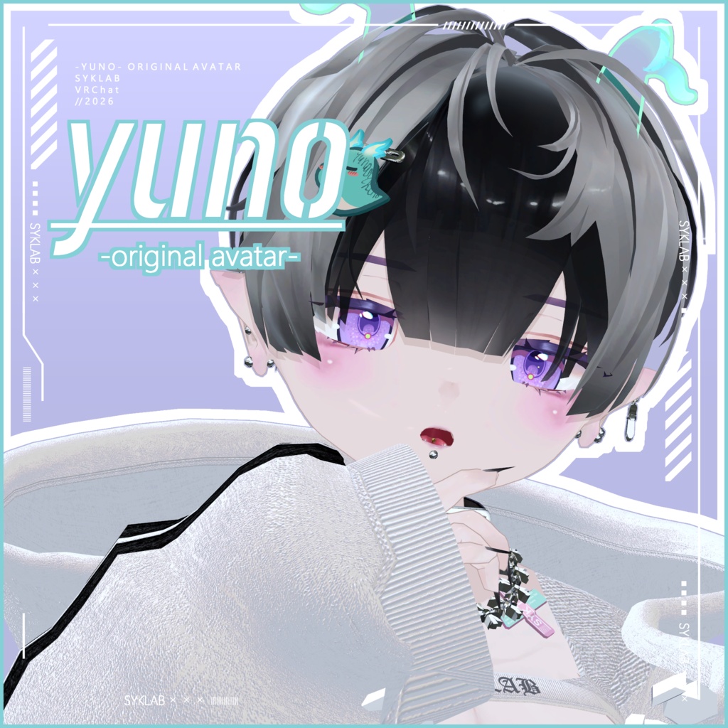 オリジナル3Dモデル「ゆの-yuno-」
