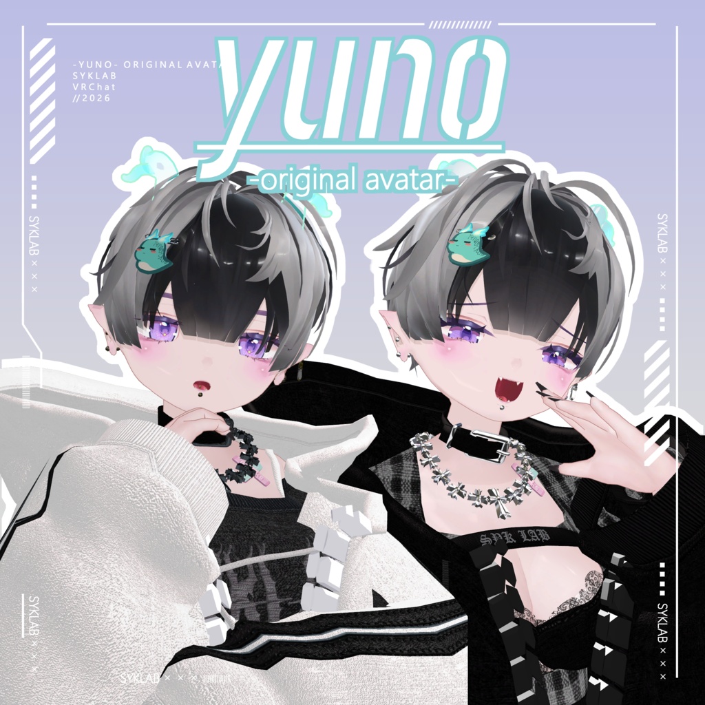 オリジナル3Dモデル「ゆの-yuno-」