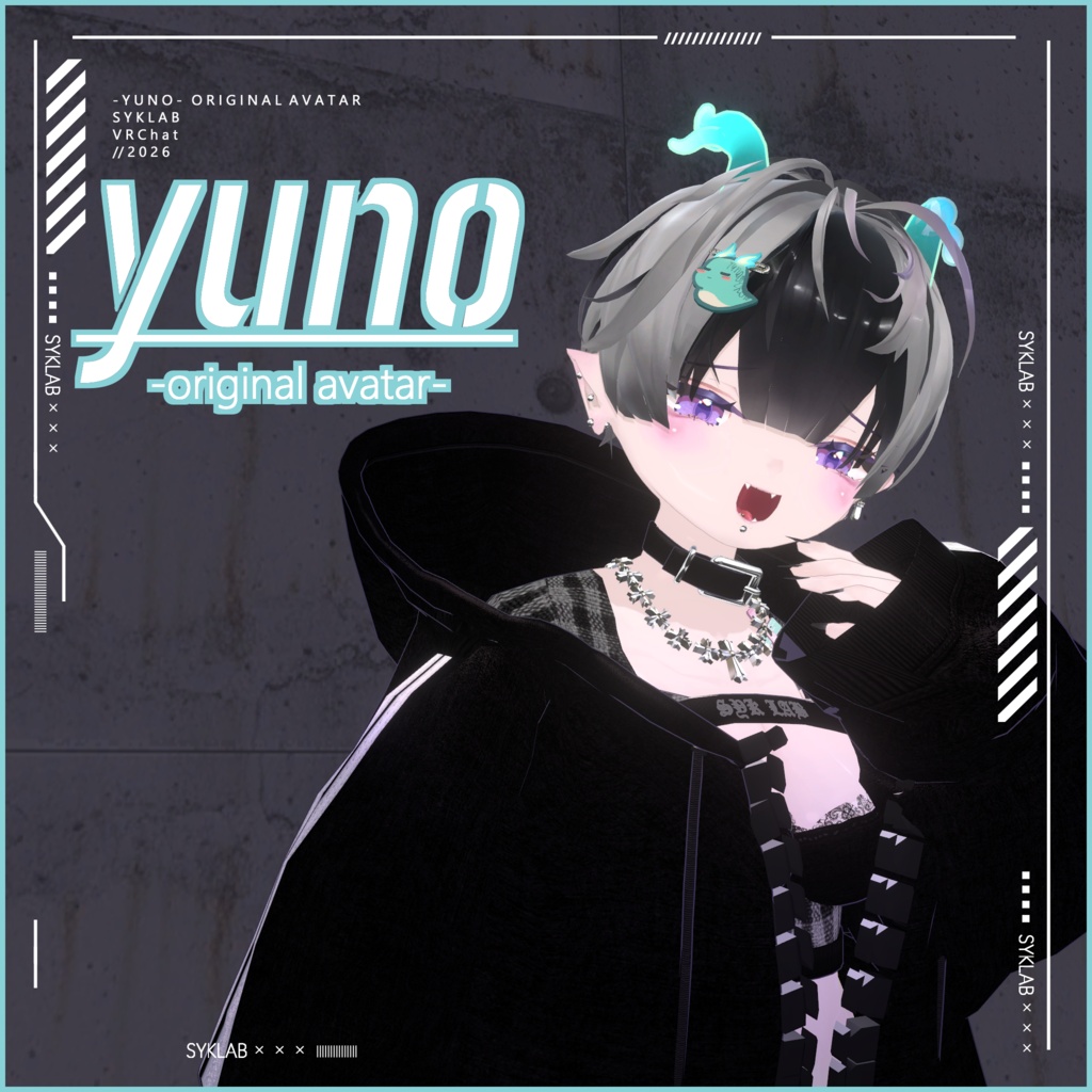 オリジナル3Dモデル「ゆの-yuno-」