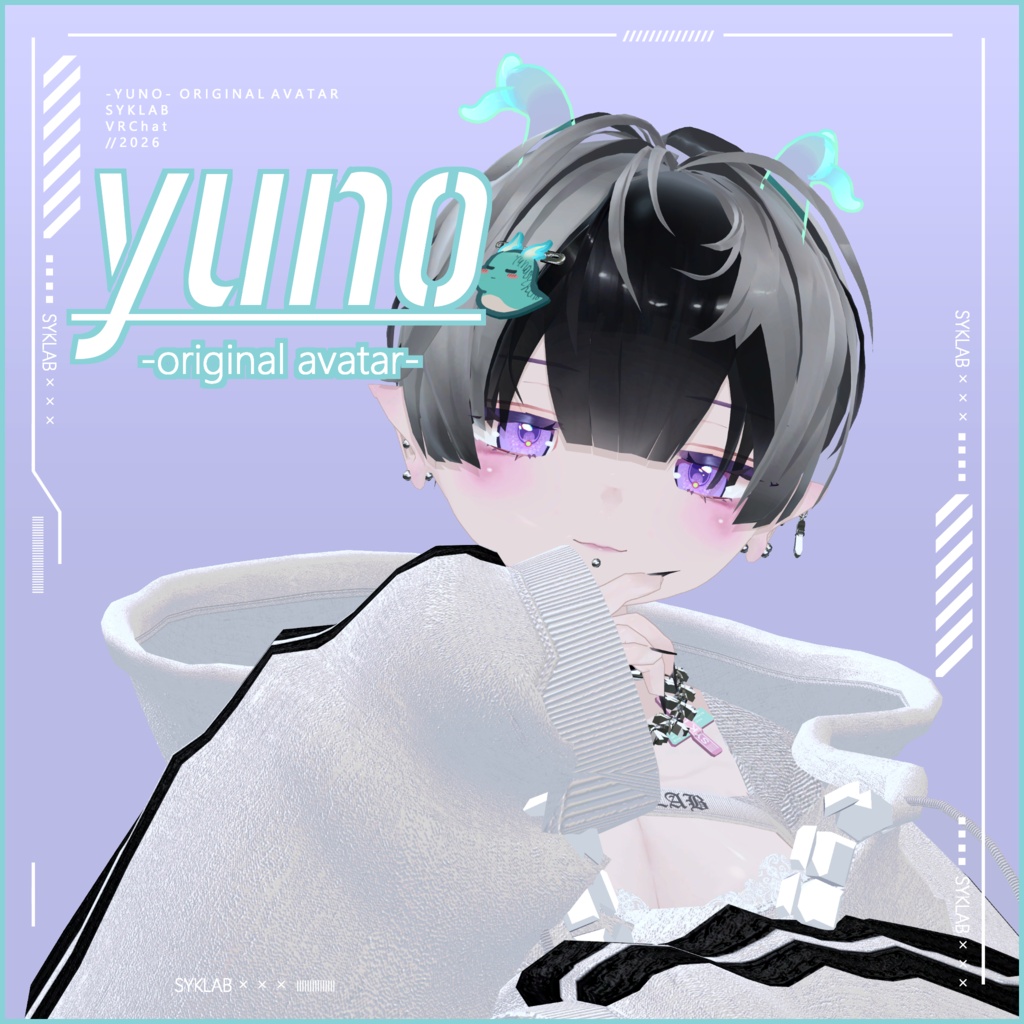 オリジナル3Dモデル「ゆの-yuno-」