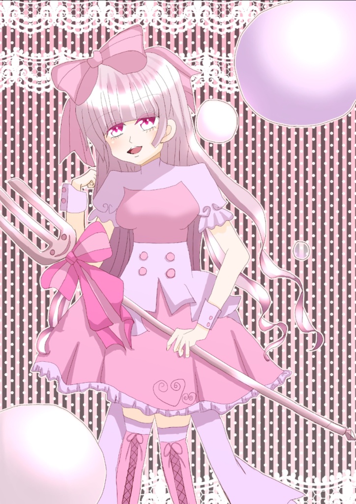 甘夢少女オリジナルイラストポストカード