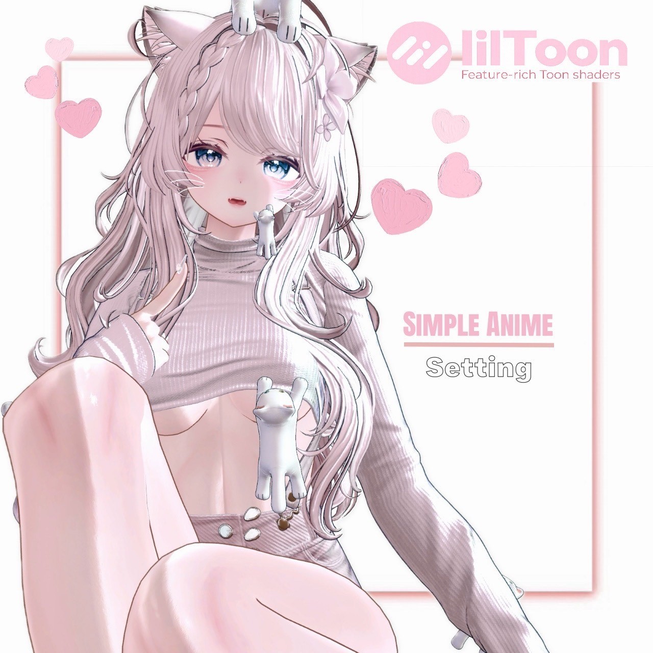 Simple Anime material settings - Yueshop - BOOTH