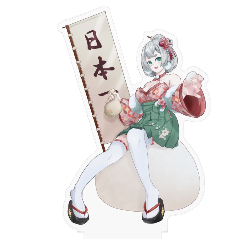 吉備団子ちゃんアクリルフィギュア