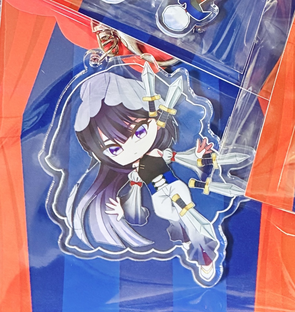 アクリルキーホルダー (藍方 朱桜)