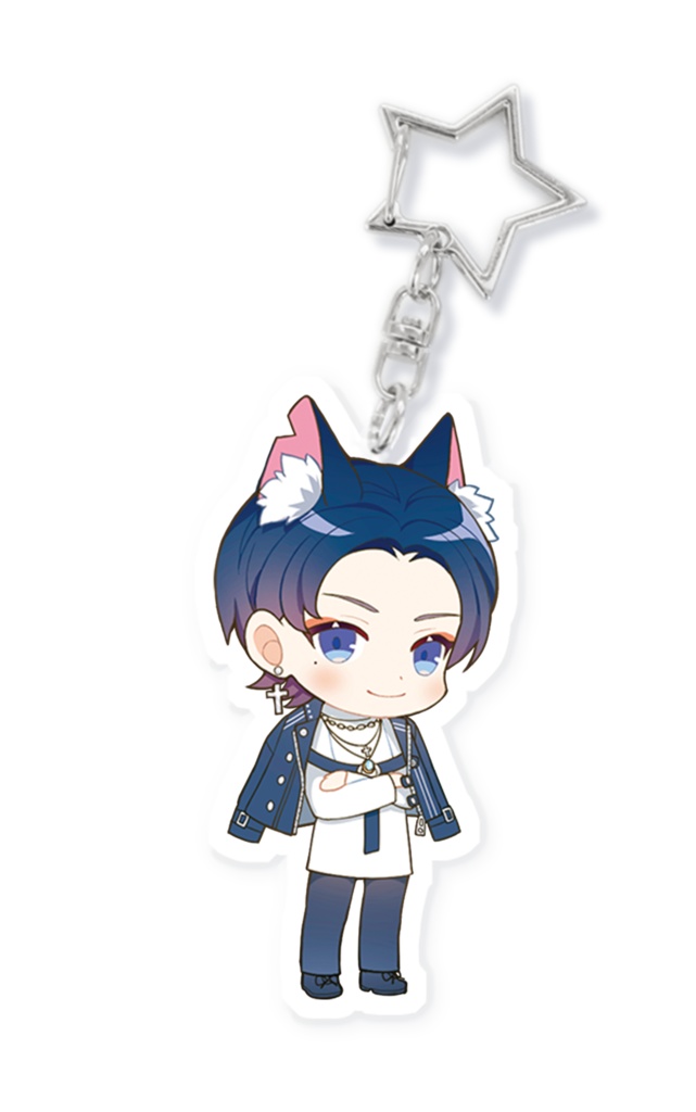 【新ビジュアル】ミニぶろすとむアクリルキーホルダー