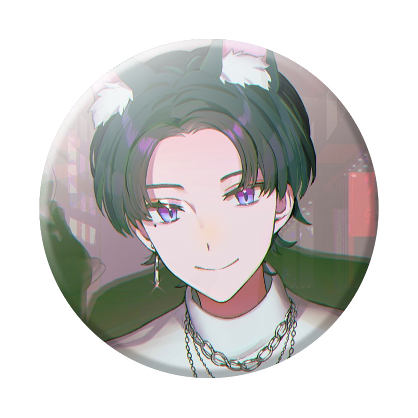 【新ビジュアル】イラスト缶バッジ