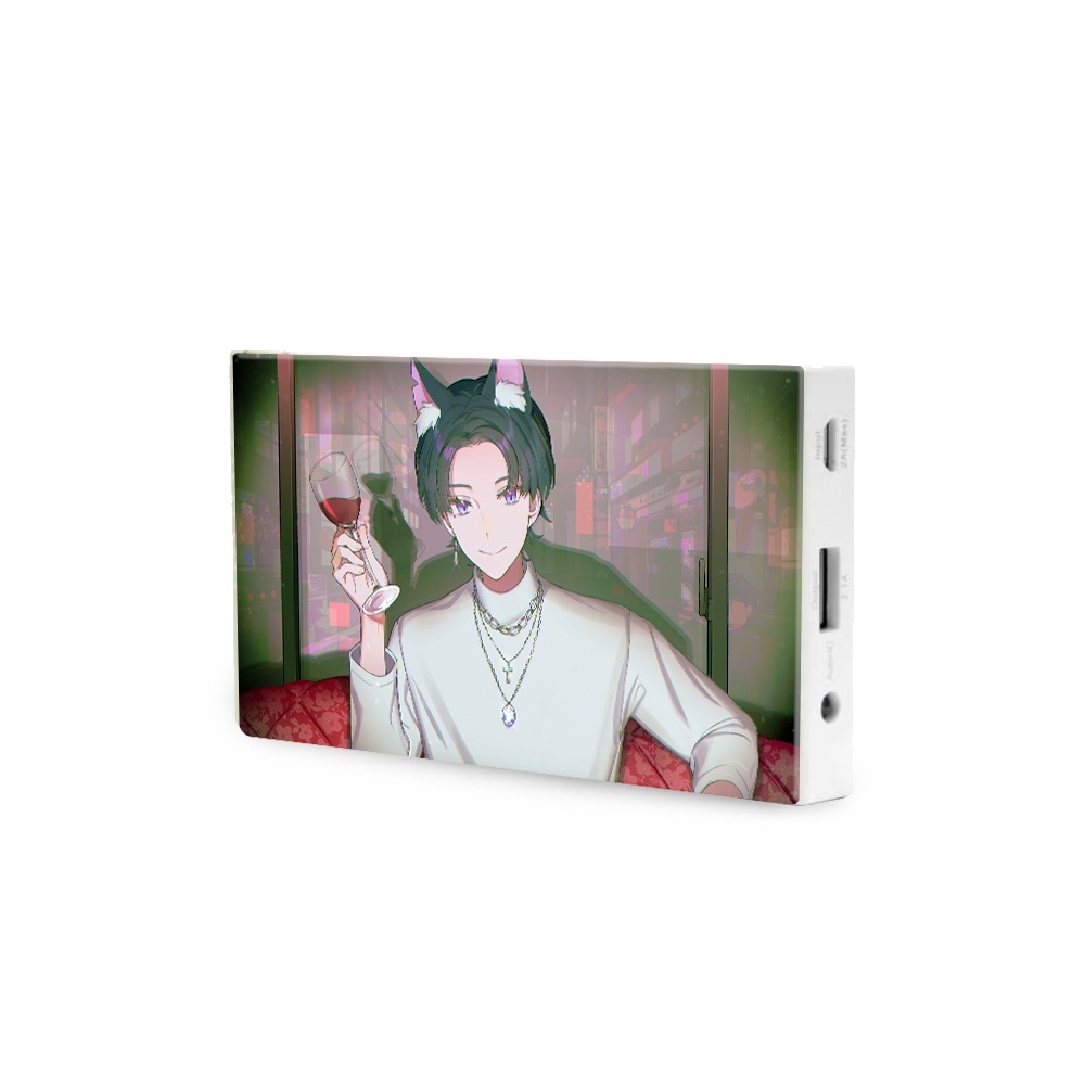 【新ビジュアル】デザイン選べる!モバイルバッテリー ※完全受注生産