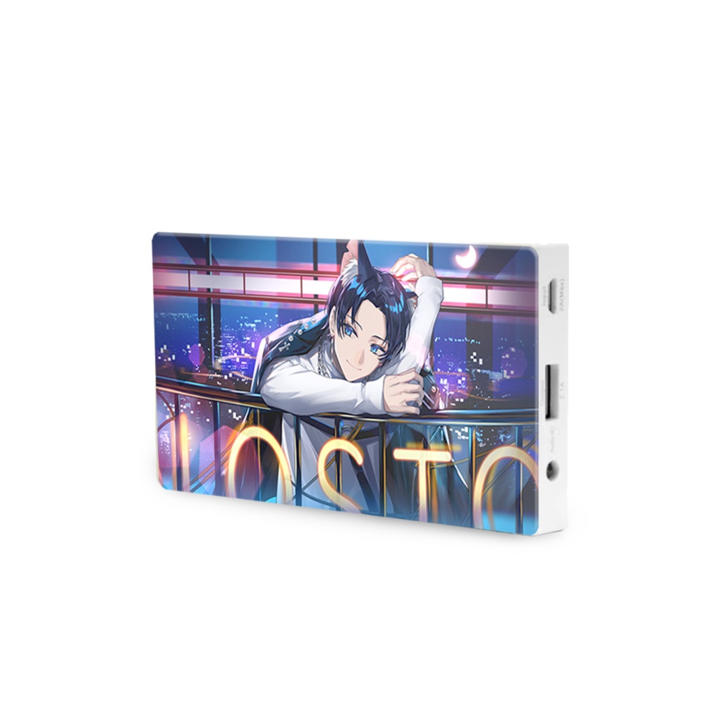 【新ビジュアル】デザイン選べる!モバイルバッテリー ※完全受注生産