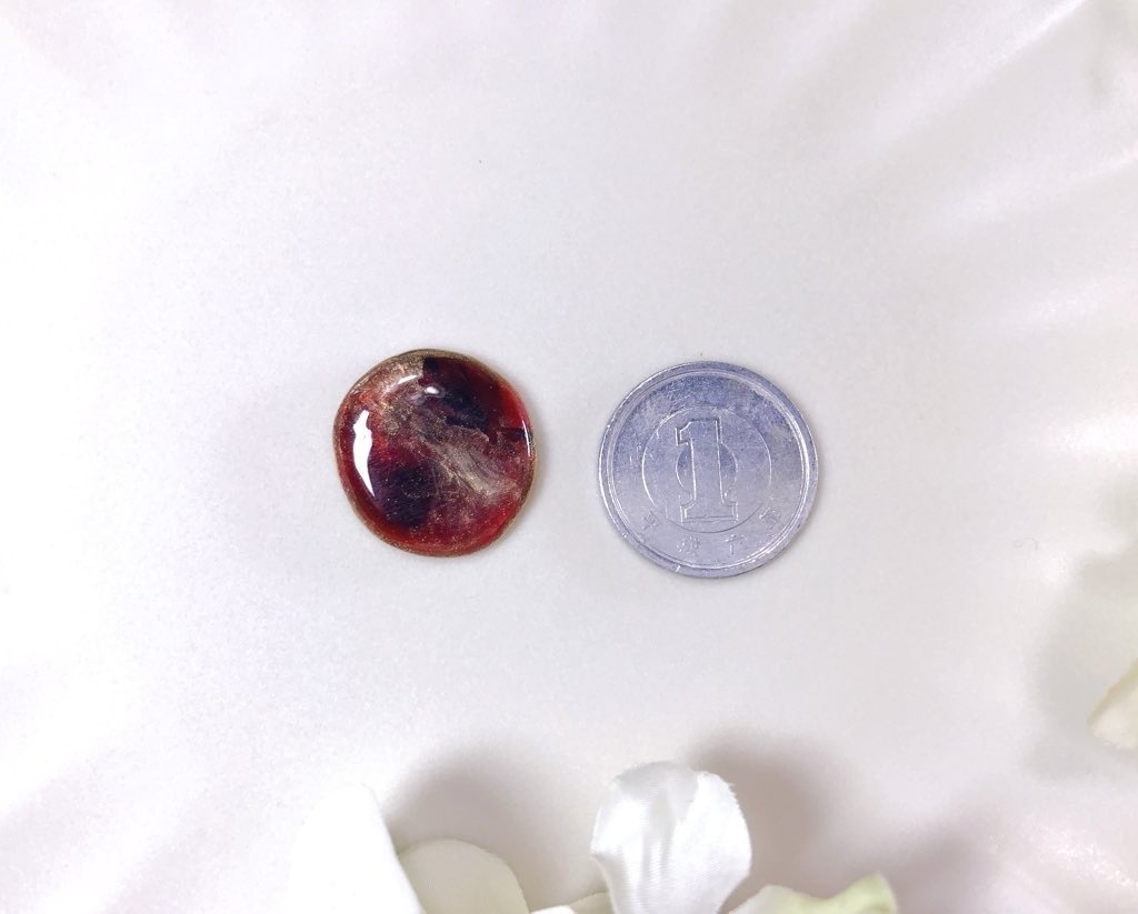 刀剣の石『豊前江』(ピアスのみ)