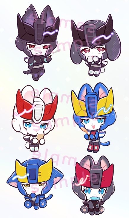 アクリルステッカー