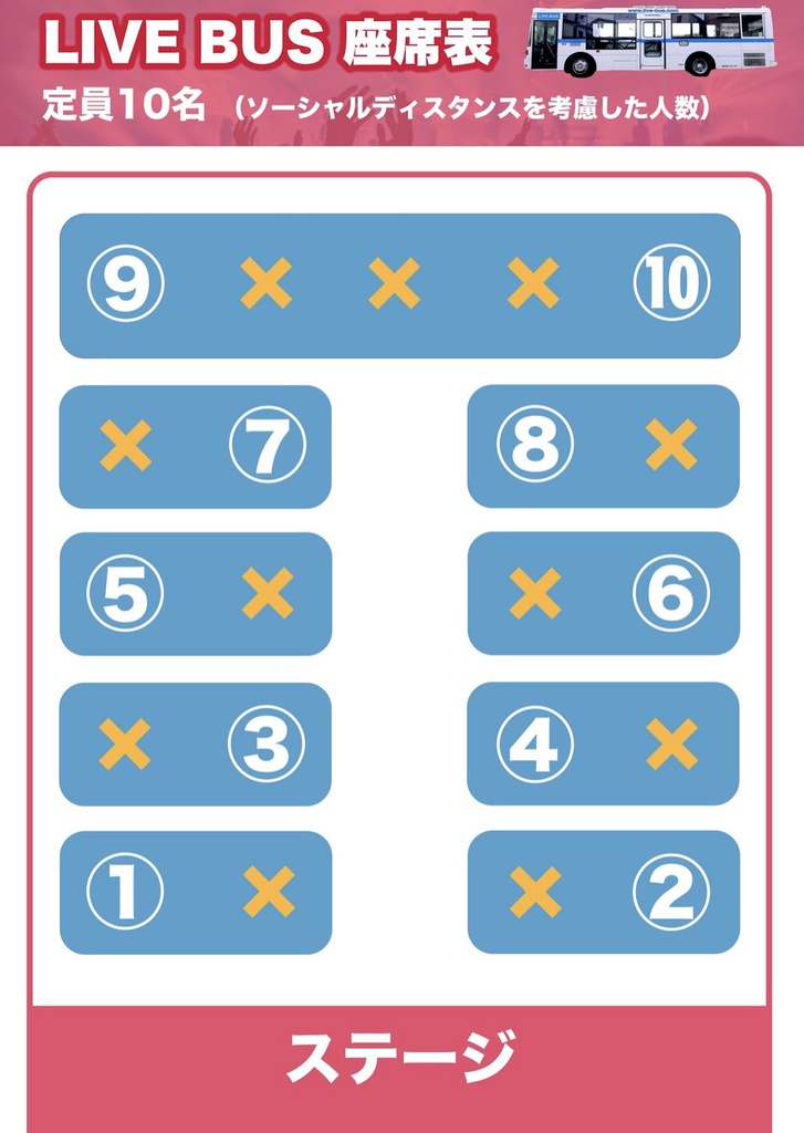 【完売】 4月18日(日)SION生誕祭2021 渋谷周遊バスライブ