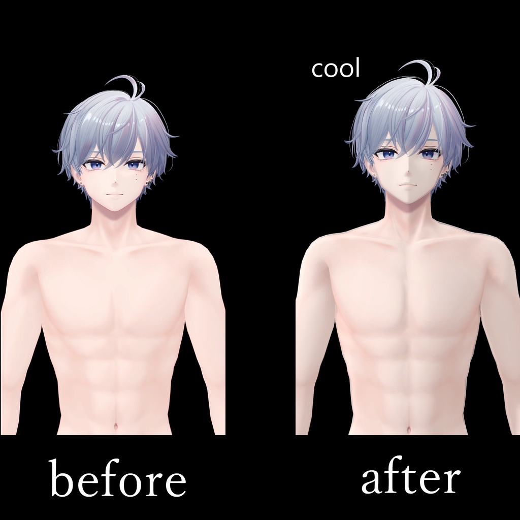 【liltoon】狛乃用肌マテリアル