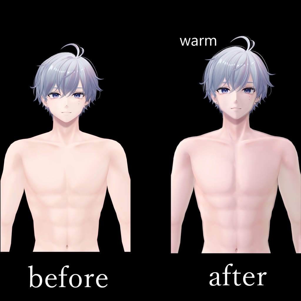 【liltoon】狛乃用肌マテリアル