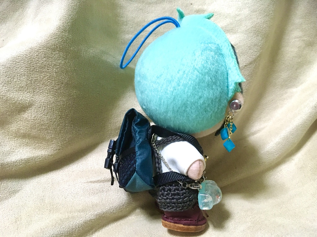 【ぬいぐるみ用】リーチ兄弟風 マグネットピアス