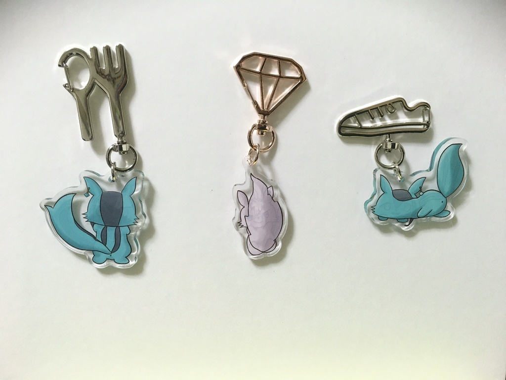 オクタリス🐿アクリルキーホルダー