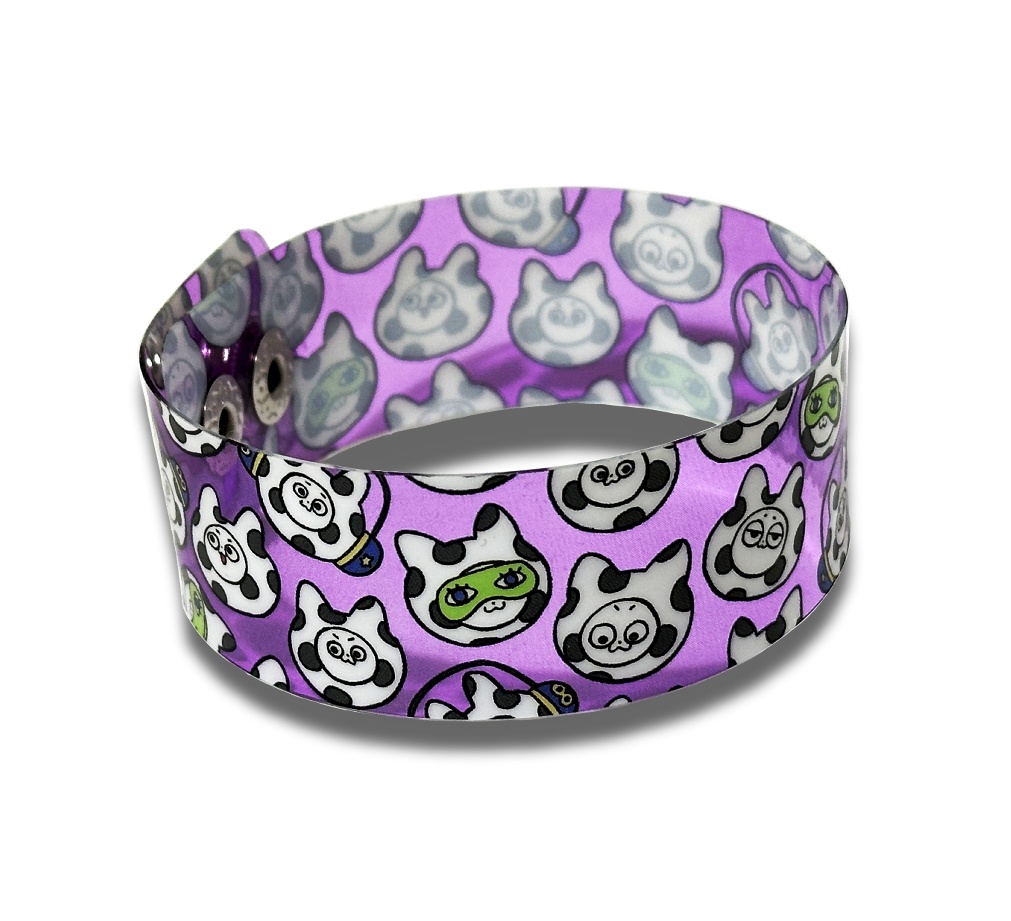 PVC クリアリストバンド