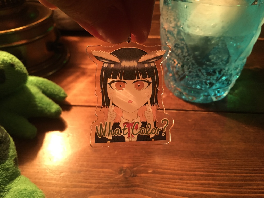 つくちゃんアイカラーキーホルダー