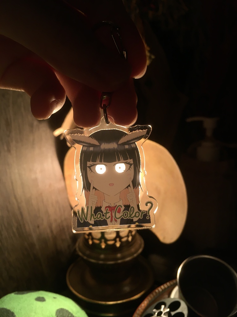 つくちゃんアイカラーキーホルダー