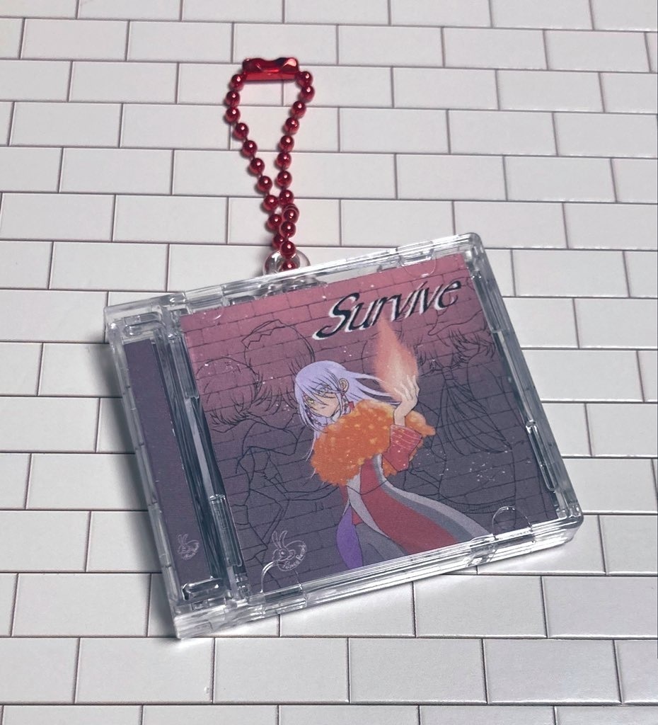 ミニCDキーホルダー