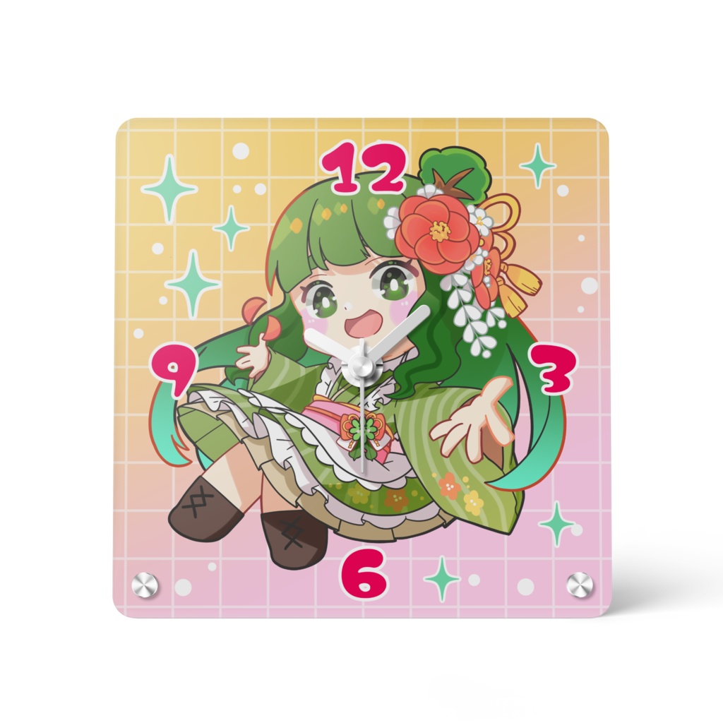 これからもみんなと一緒に💚５周年記念こんぶ時計