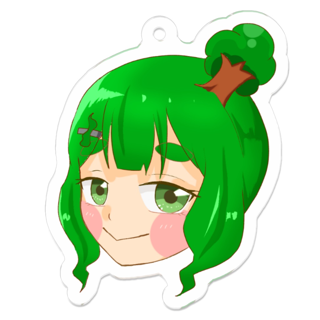 リニューアル💚５周年記念【生首こんぶ】アクキー