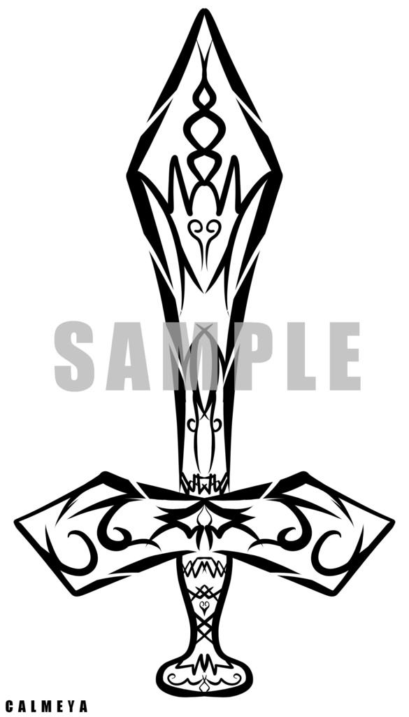 トライバル風画像素材集其の一