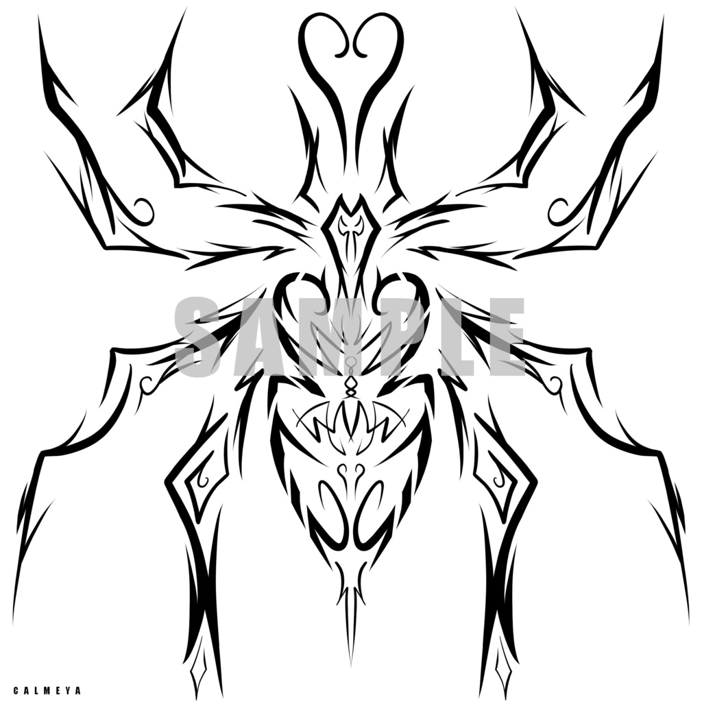 トライバル風画像素材集其の一