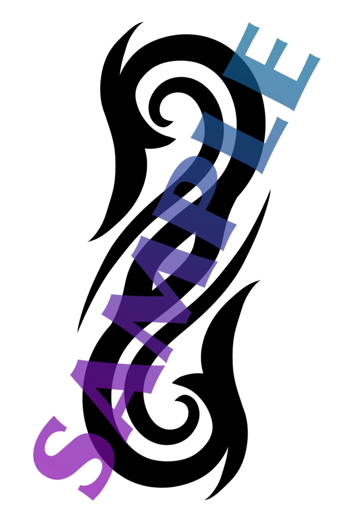 M.T.S.(Modular Tattoo System)トライバルパックvol.1