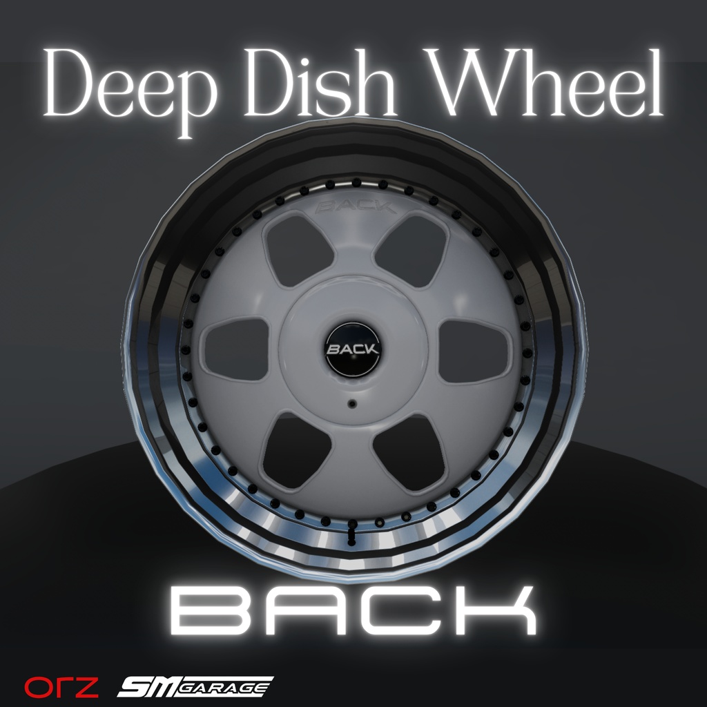 orz BACK ディッシュホイール3Dモデル