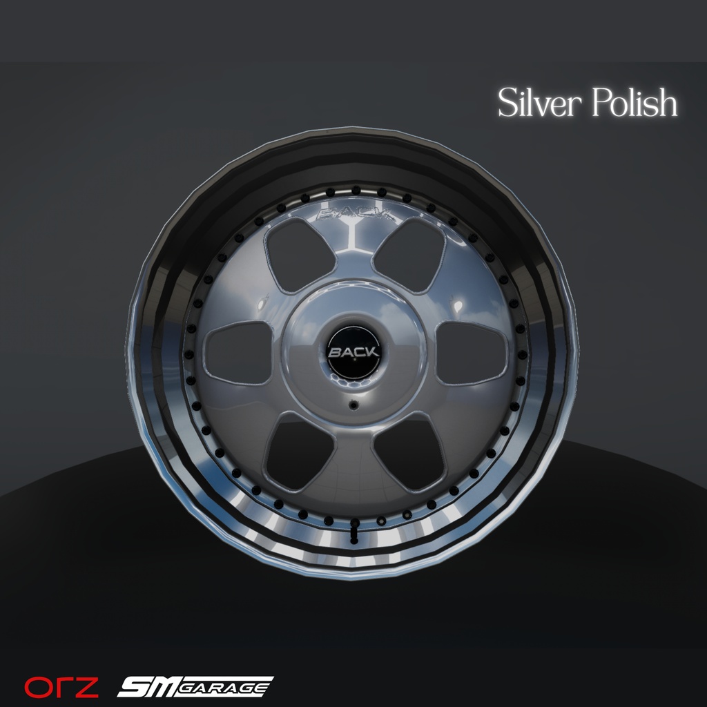 orz BACK ディッシュホイール3Dモデル