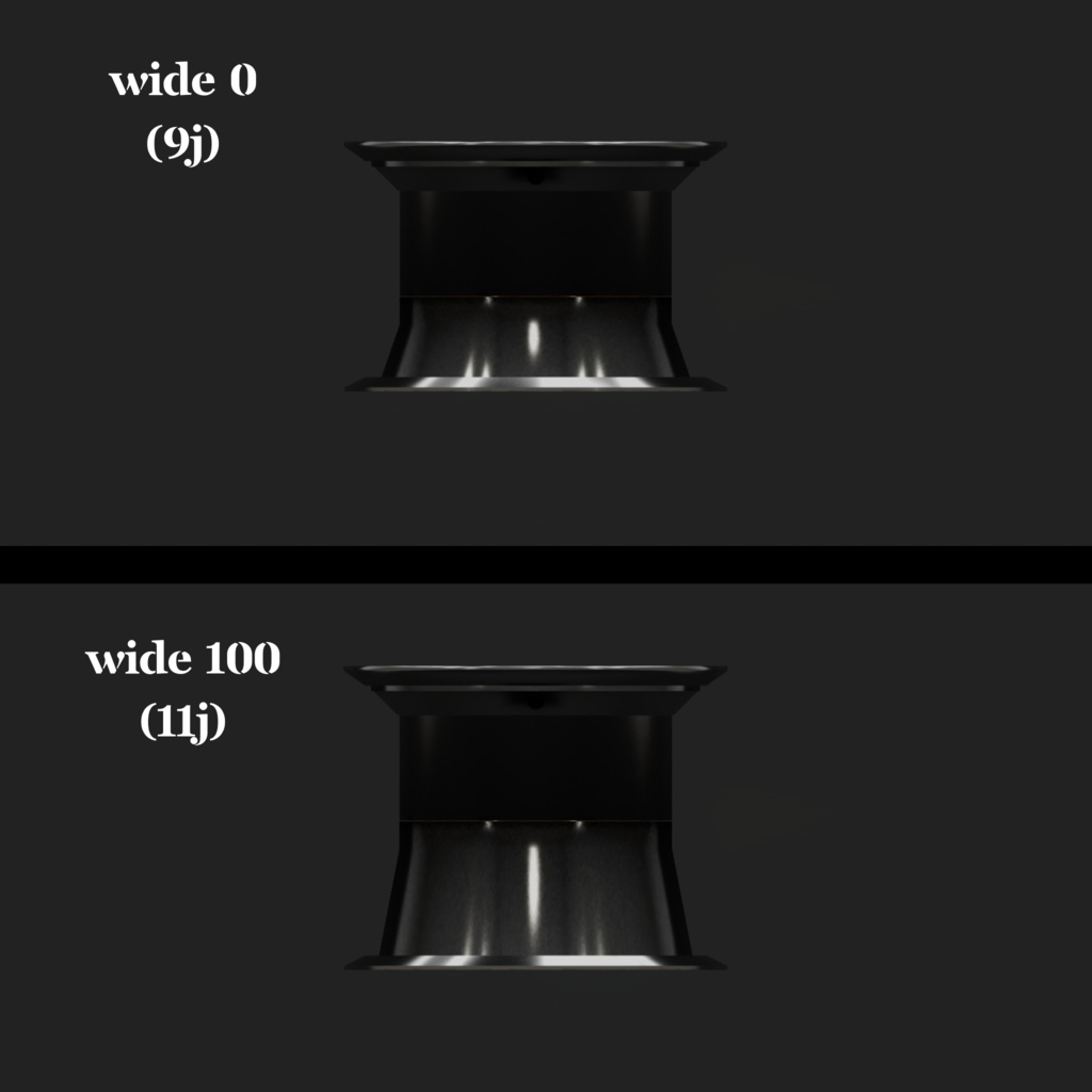 Angel Japan ライトスポーク アルミホイール3Dモデル