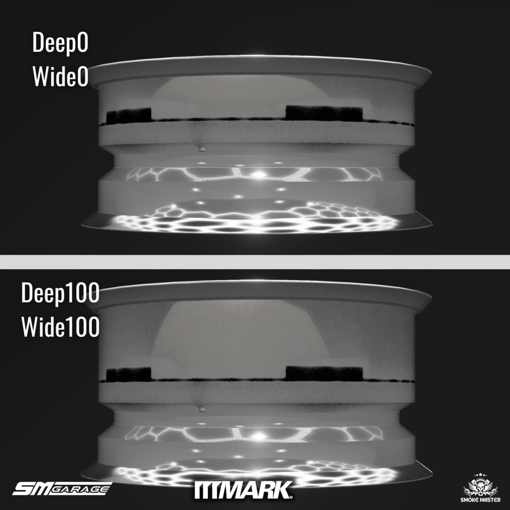 MARK ZDL ディッシュホイール3Dモデル