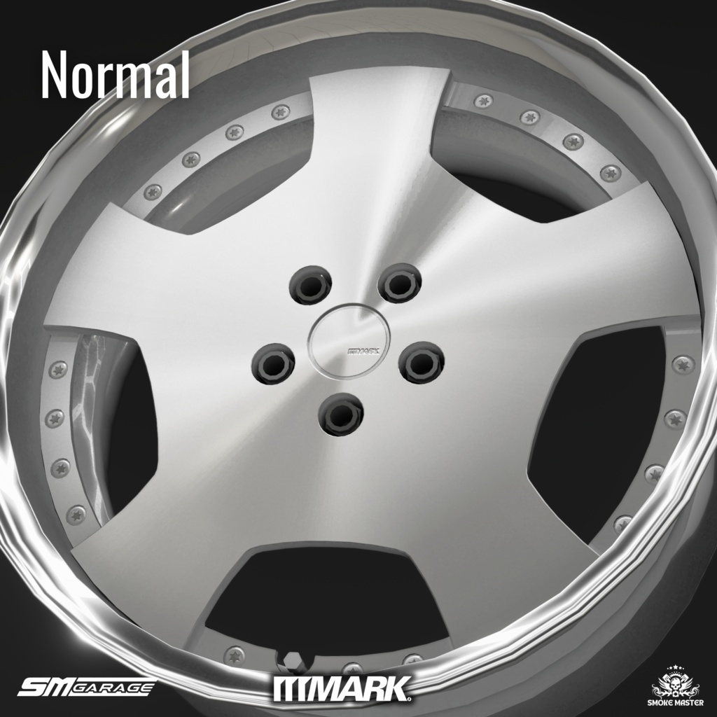 MARK ZDL ディッシュホイール3Dモデル