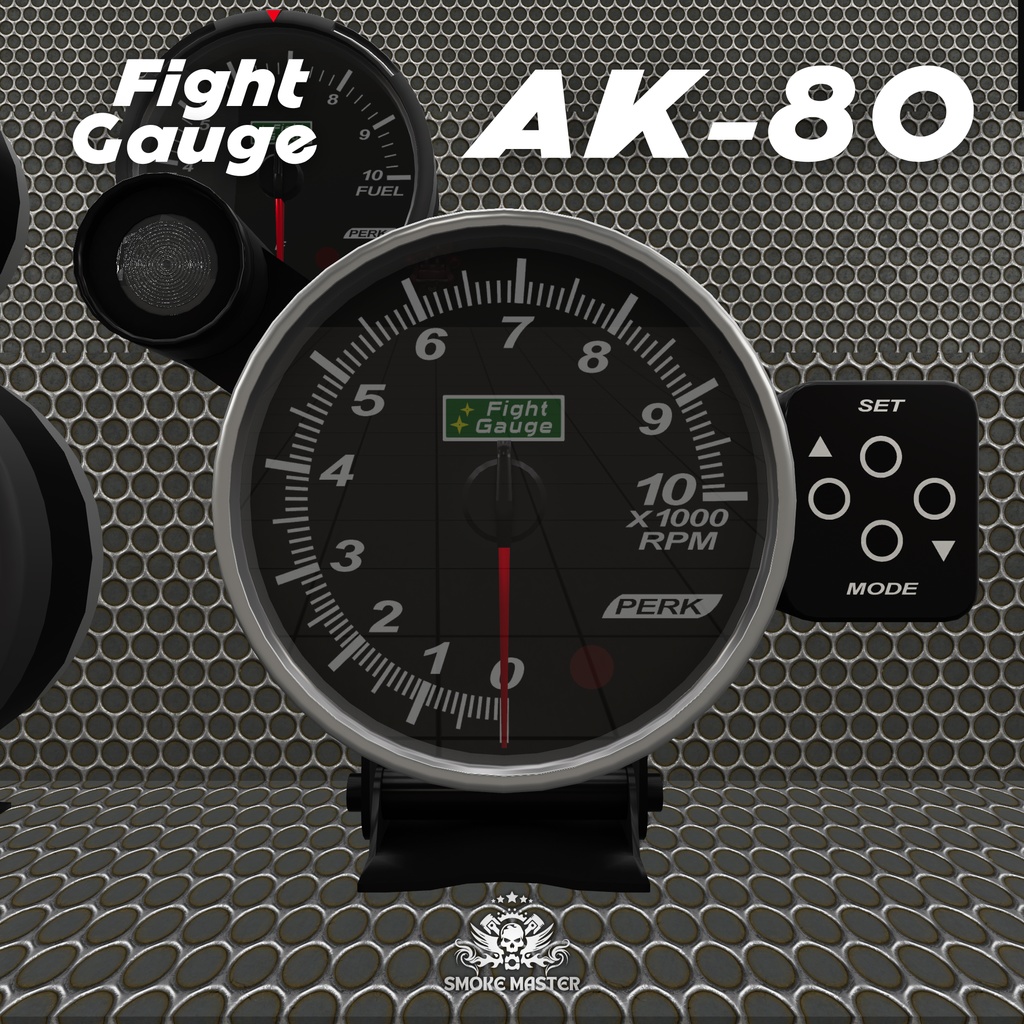 【CVS2】FightGauge AK-80,RTA-60 追加メーターセット【ポン置き】