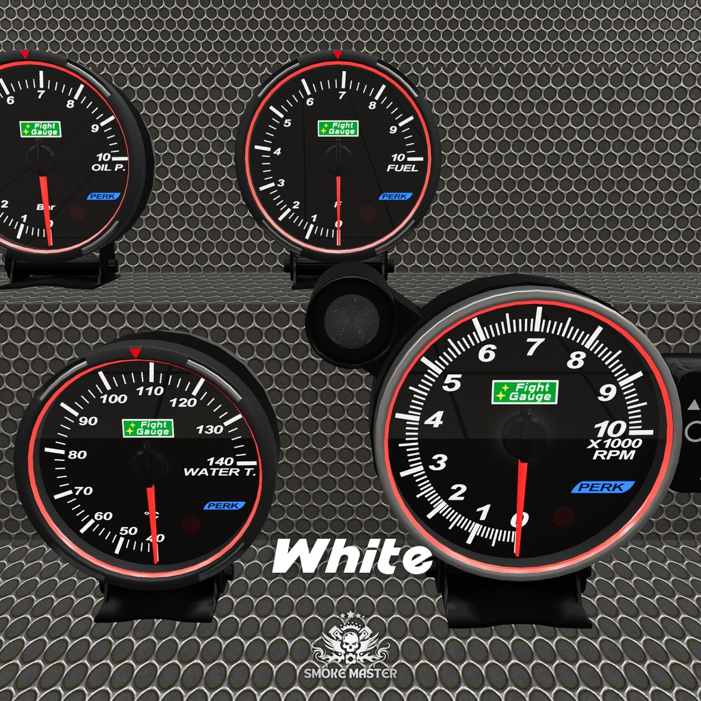 【CVS2】FightGauge AK-80,RTA-60 追加メーターセット【ポン置き】