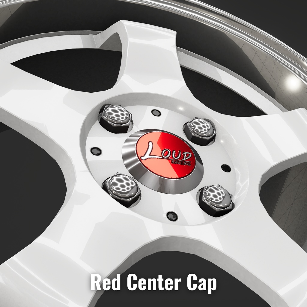 【CVS2向け】LoudRacing Prototype S63 アルミホイール3Dモデル【VRChat】