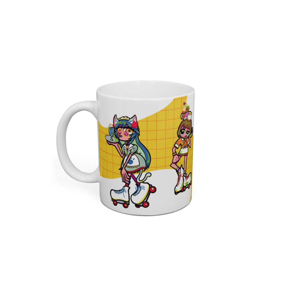 ウェイトレスメダなつイバミュウマグカップ