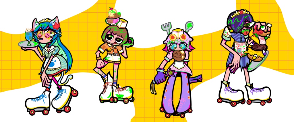 ウェイトレスメダなつイバミュウマグカップ