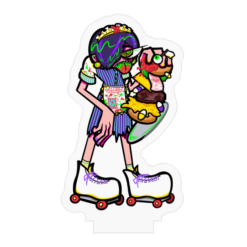 ウェイトレスメダなつイバミュウアクスタ