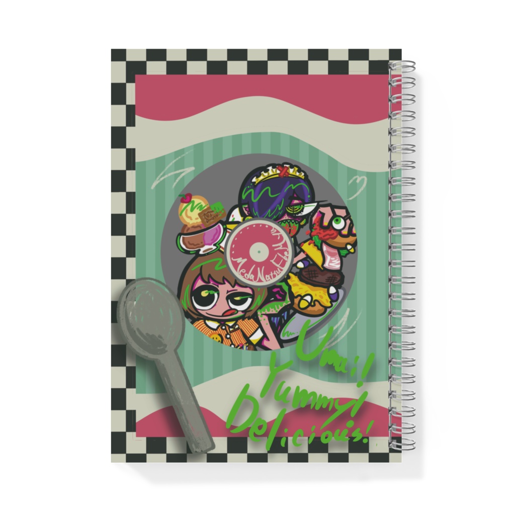 ウェイトレスメダなつイバミュウリングノート