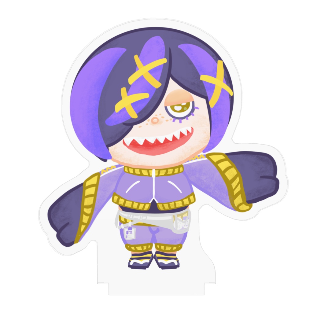 【ミニアクリルフィギュア】パペット風駄ゞ田メダ/小宵/星仁いち