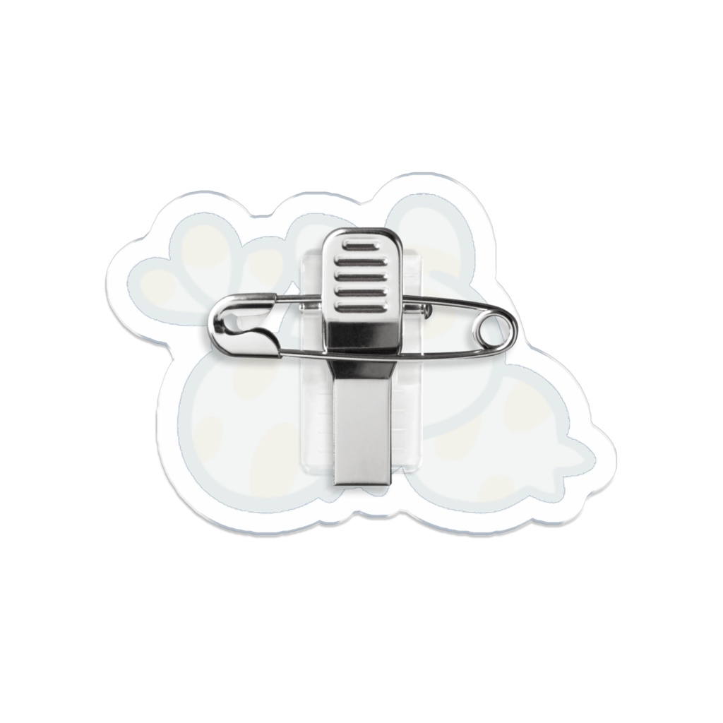 アクリルバッジのエビみたいななんか