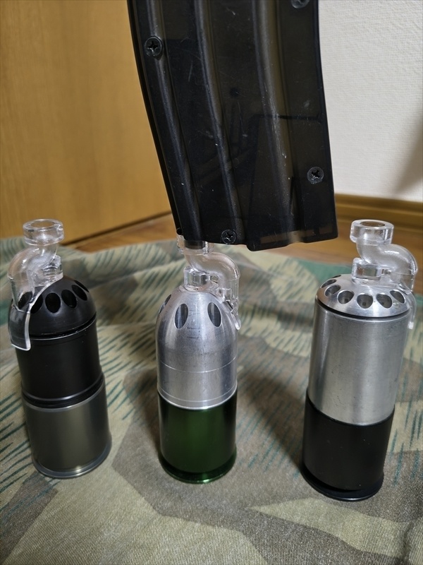 ①マルイBBオートローダー用40mmカートアダプタセット