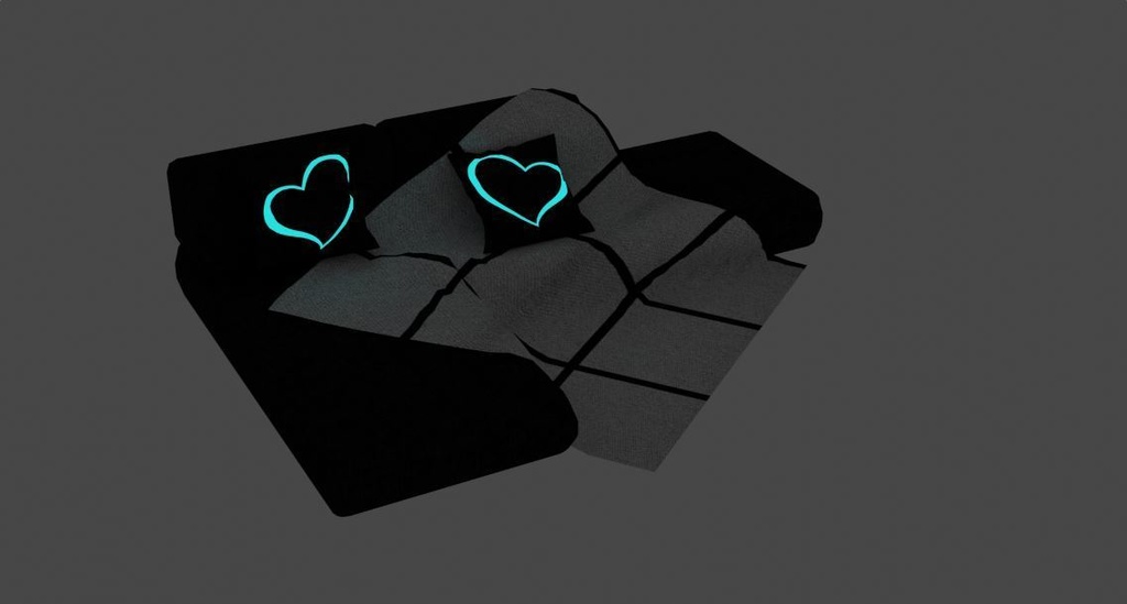 COUCH (VRChat/3D Asset)