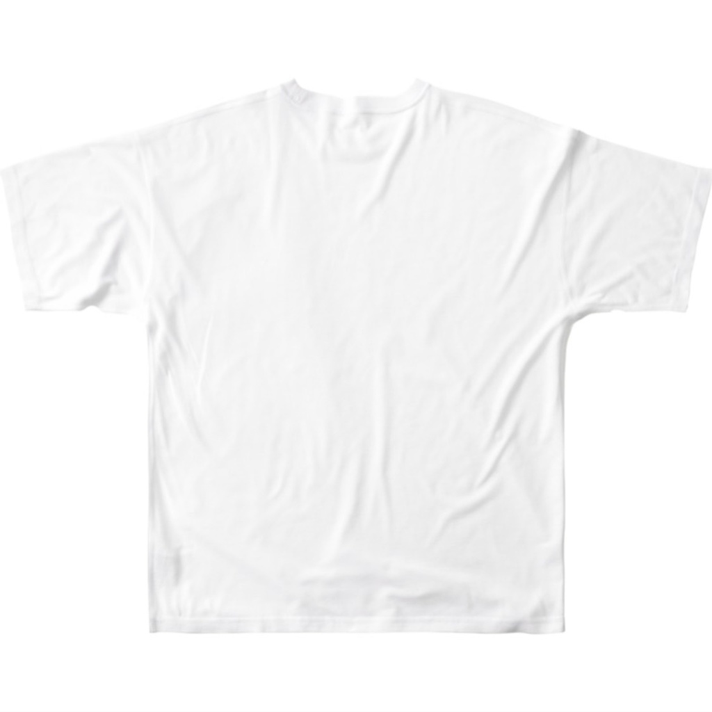 モノクロフルグラフィックTシャツ