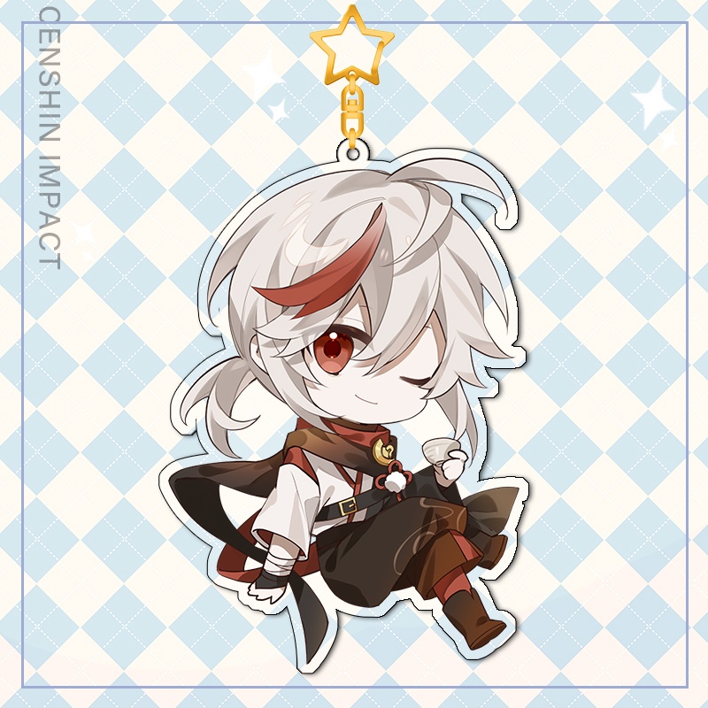 Genshin Impact genshinimpact 原神 ウェンティ 楓原万葉 八重神子 胡桃 hutao フータオ クレー アクリルキーホルダー